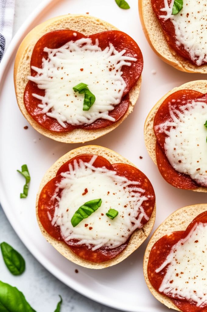 Easy Mini Bagel Pizzas