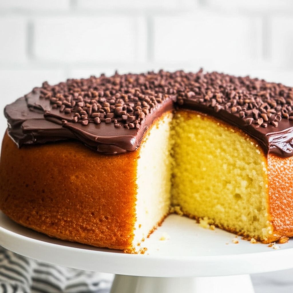 Eggless Orange Cake