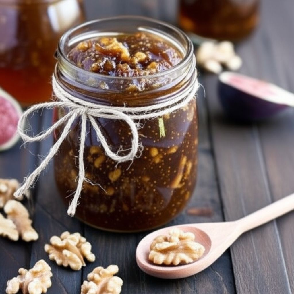 Fig and Honey Jam with Walnuts