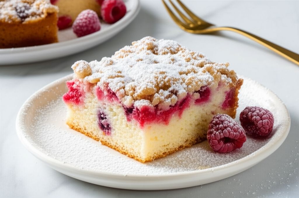 Frozen Raspberry Cake