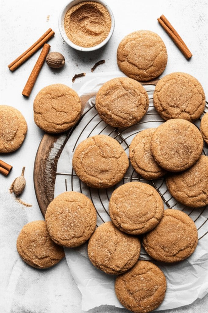 Gluten-Free Gingersnap Cookies
