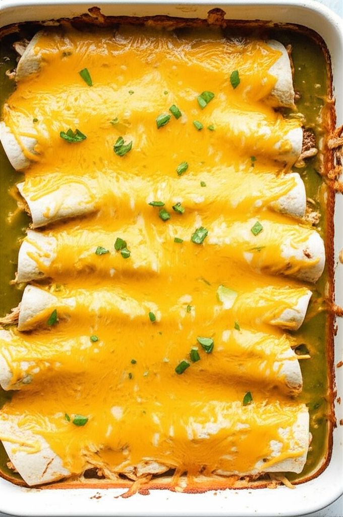 Green Chicken Enchilada
