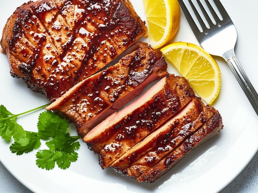 Grilled Pork Loin Chops