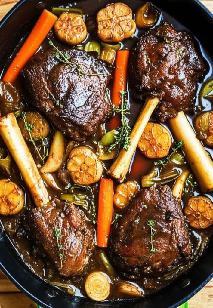 Heavenly Lamb Shanks