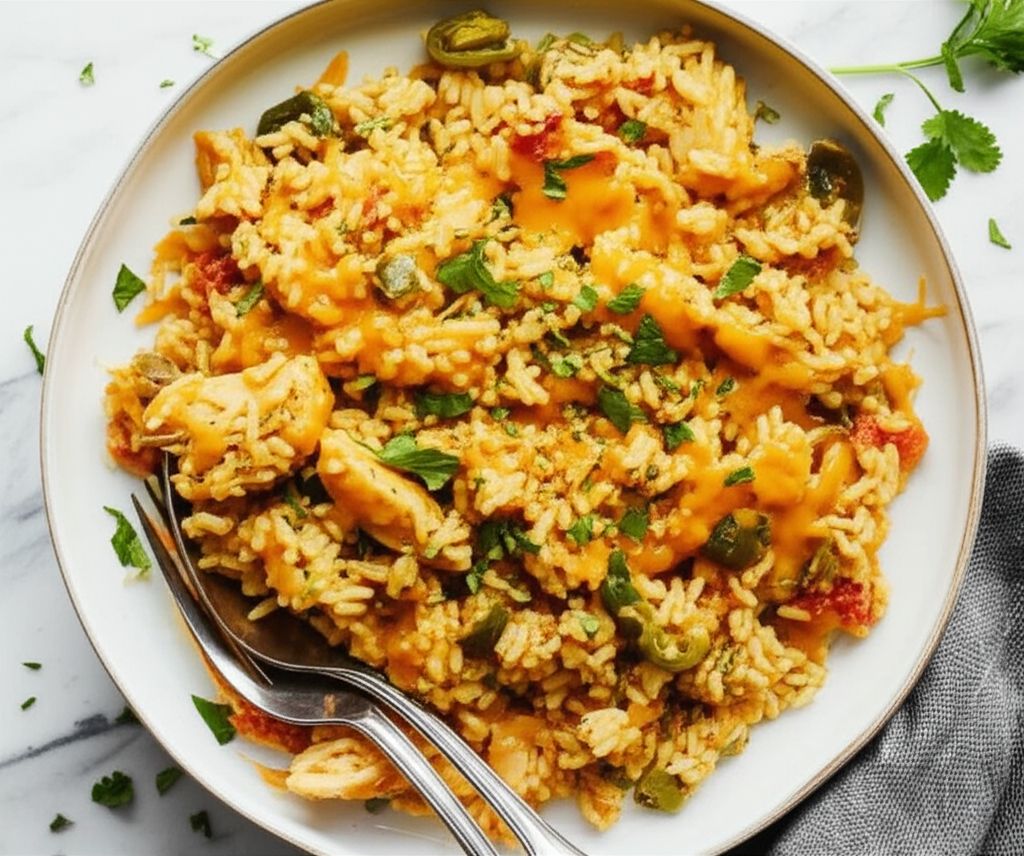 Instant Pot Green Chili Chicken and Rice
