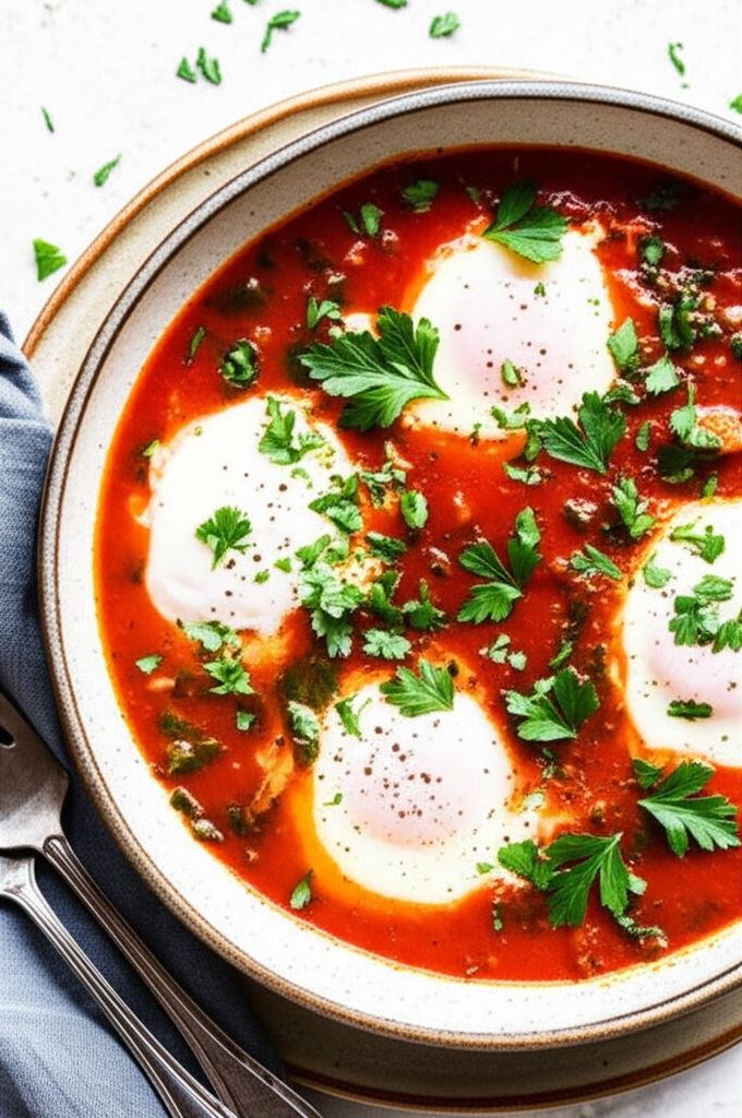 Instant Pot Paleo and Keto Egg Shakshuka with Kale