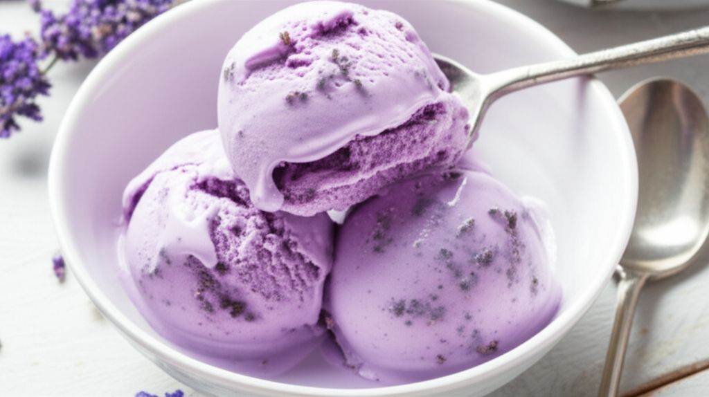 Lavender Ice Cream