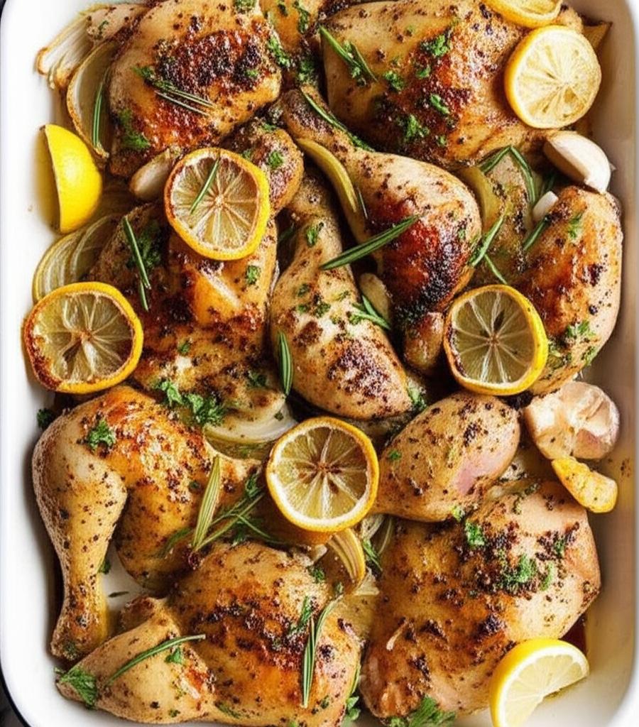 Lemon-Roasted Chicken