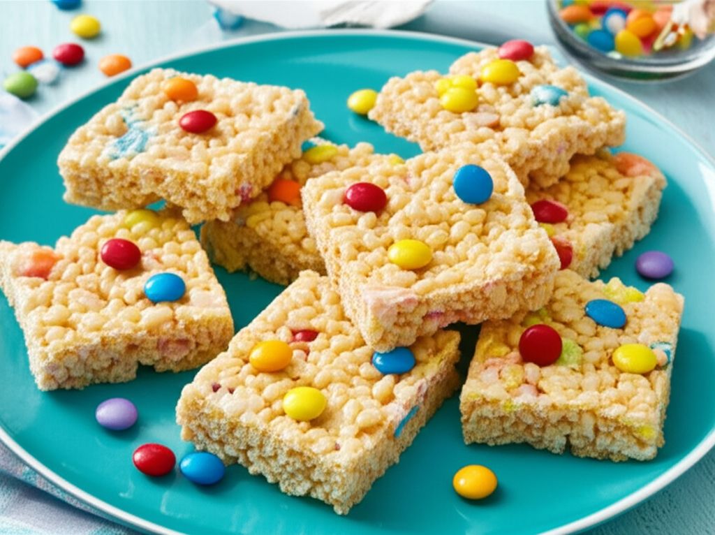 Marshmallow Crispie Bars