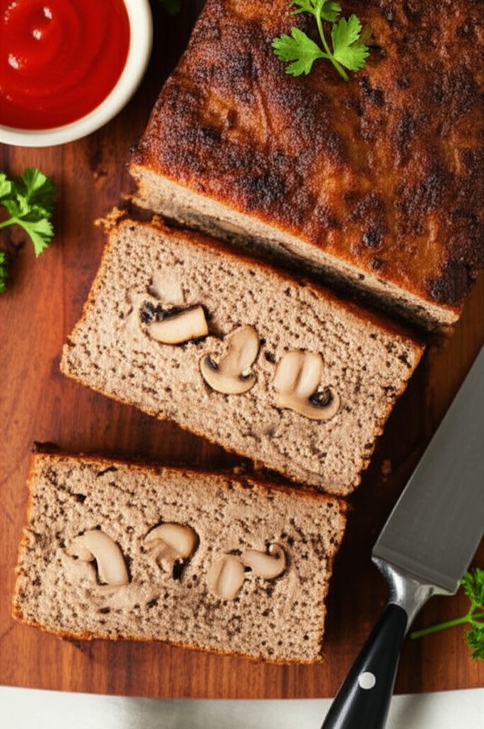 Mushroom Meatloaf