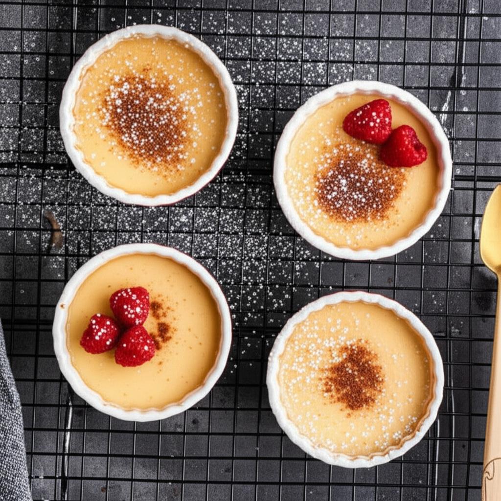 Old Fashioned Baked Vanilla Custard