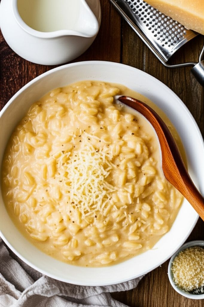 One-Pan Creamy Orzo