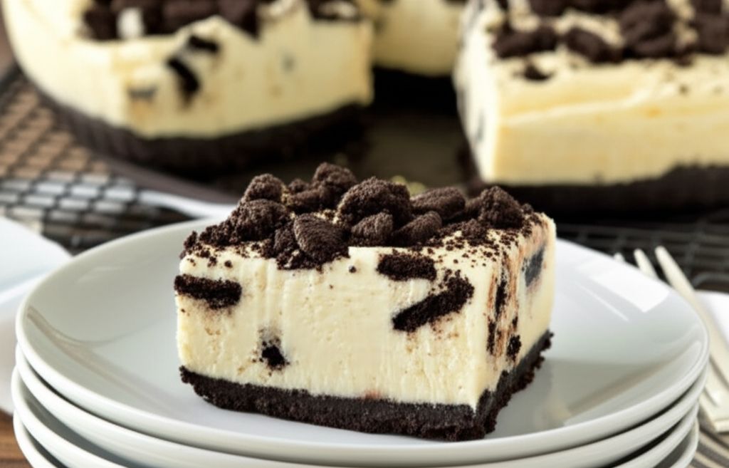 Oreo Cheesecake Bars