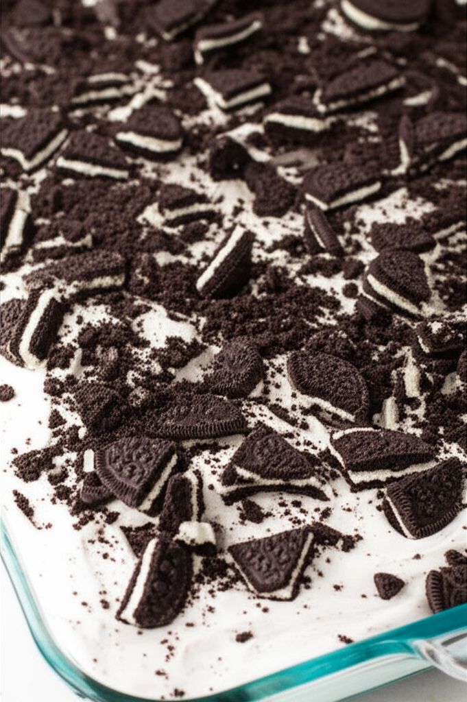 Oreo Cookies and Cream Dessert