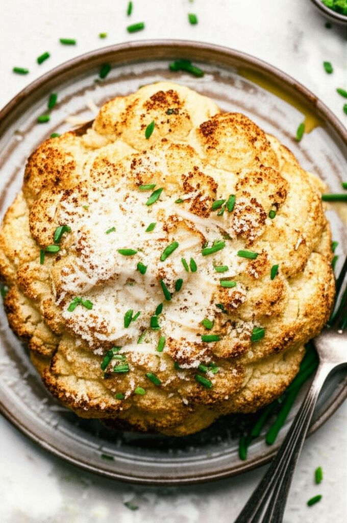 Parmesan Roasted Cauliflower