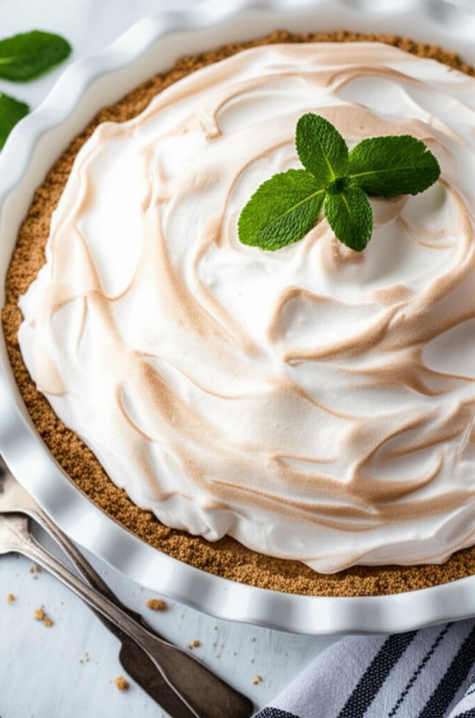Pineapple Sour Cream Pie