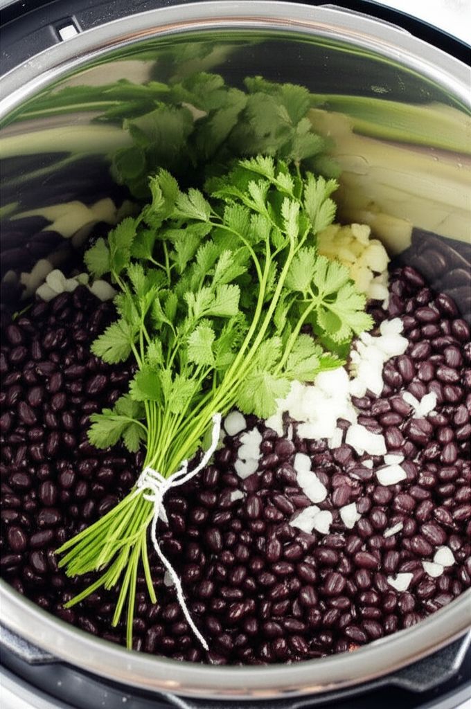 Pressure Cooker Black Beans