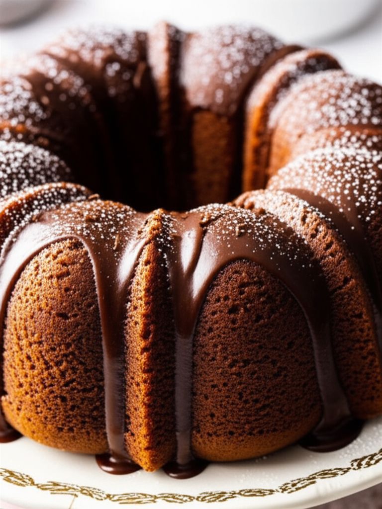 Pumpkin Chocolate Dessert Cake