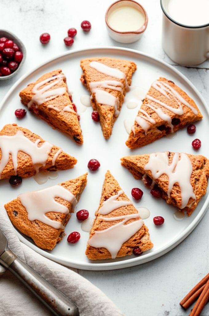 Pumpkin-Cranberry Scones