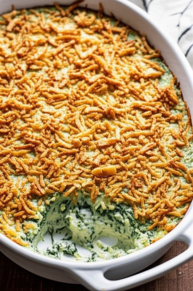 Quick and Easy Spinach Casserole