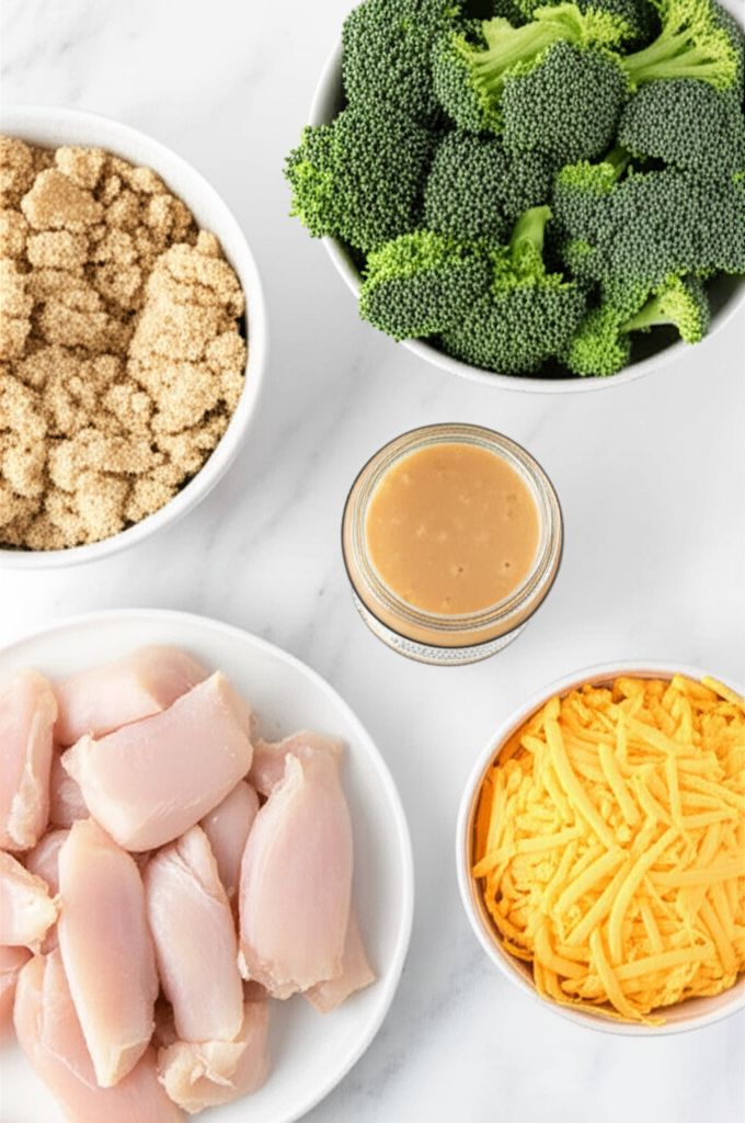 Quick Chicken and Stuffing Casserole