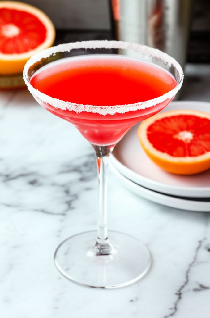 Ruby Red Grapefruit Martini