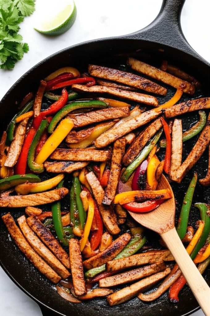 Seitan Fajitas
