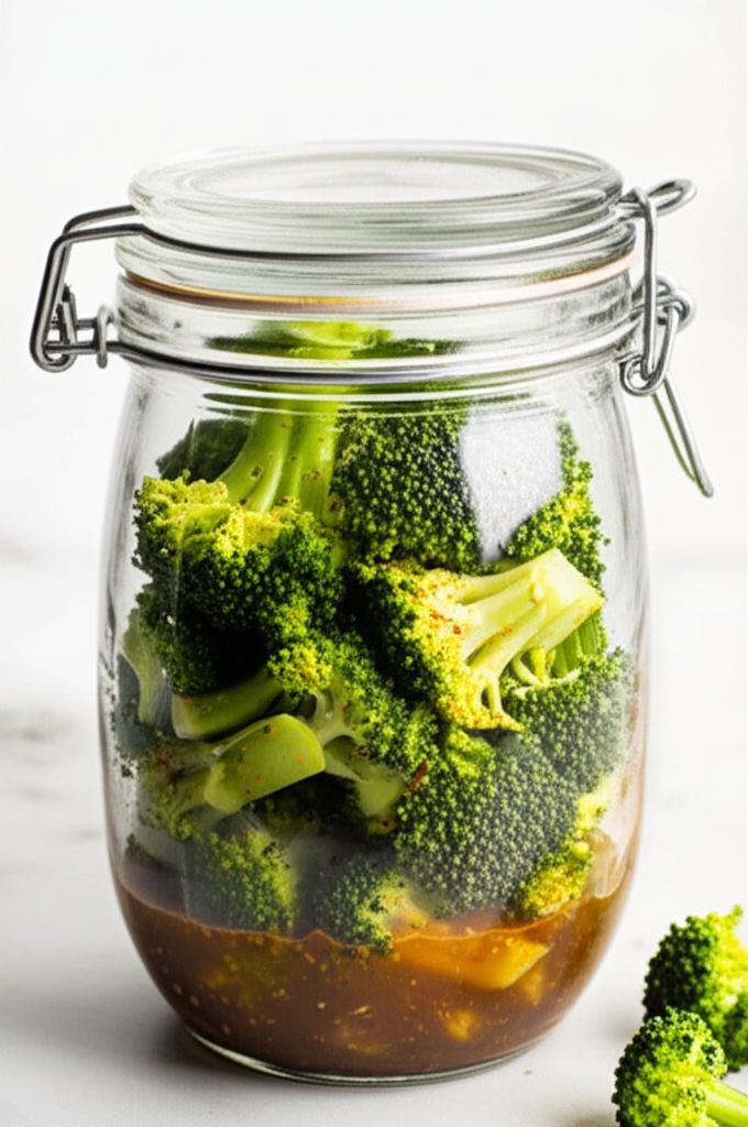 Simple Marinated Broccoli