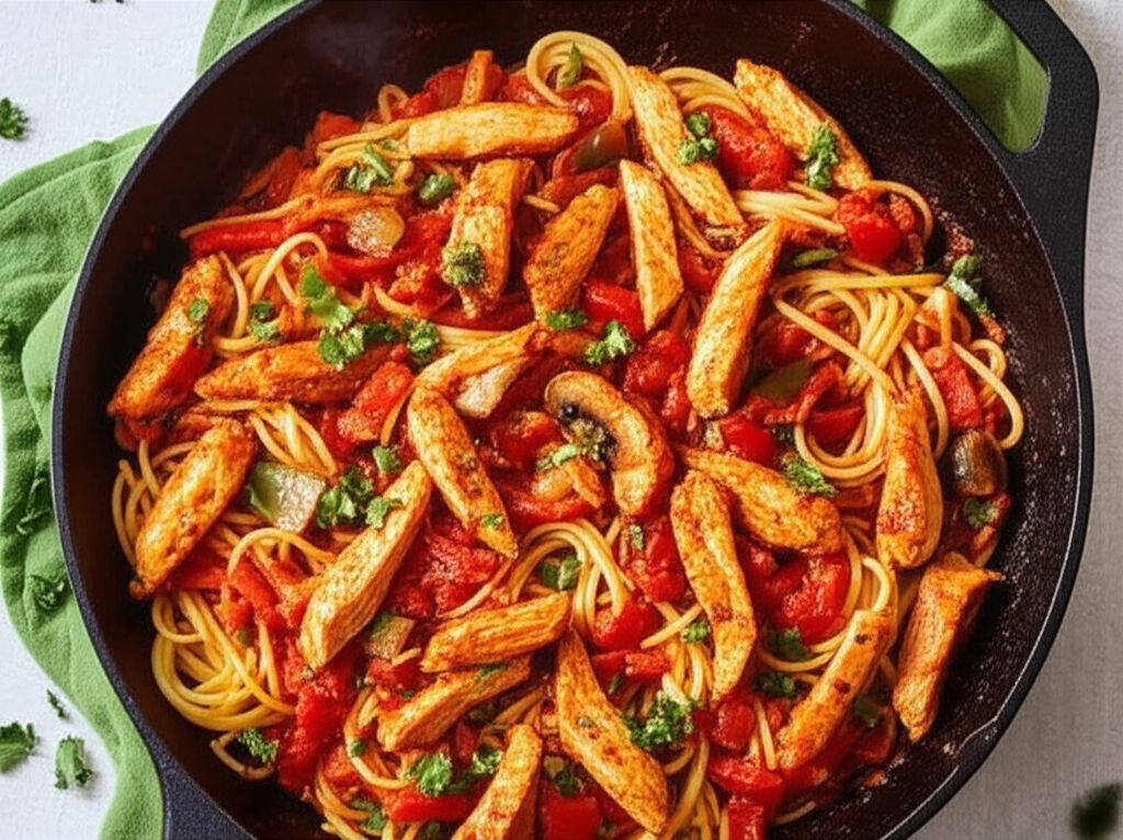 Skillet Chicken Pasta
