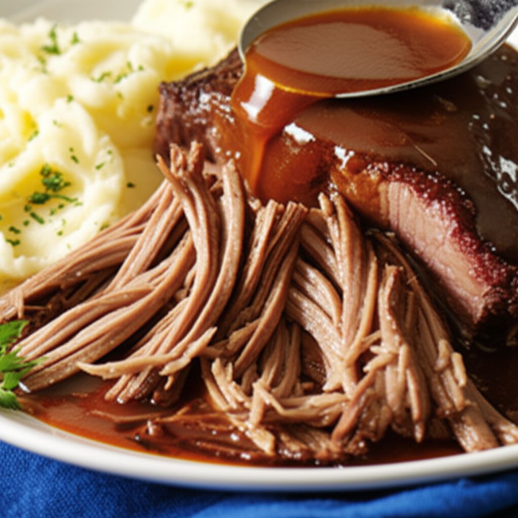 Slow Cooker Moose Roast