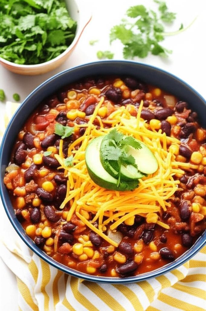 Slow Cooker Taco Soup with Ranch Dressing Mix