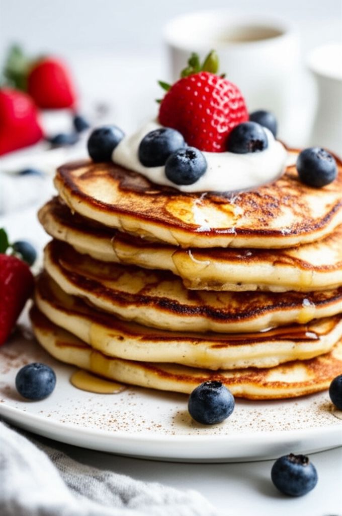 Spiced Maple Pancakes