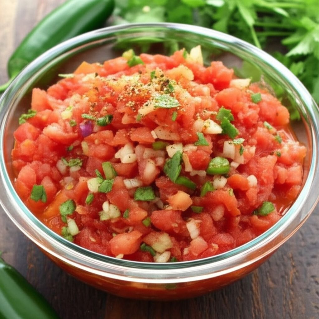 Spicy Fresh Tomato Salsa