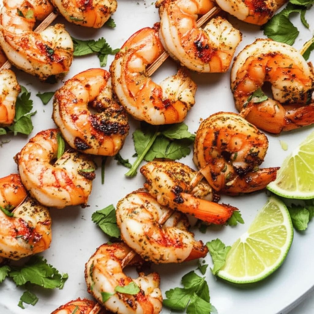 Spicy Lime Grilled Shrimp