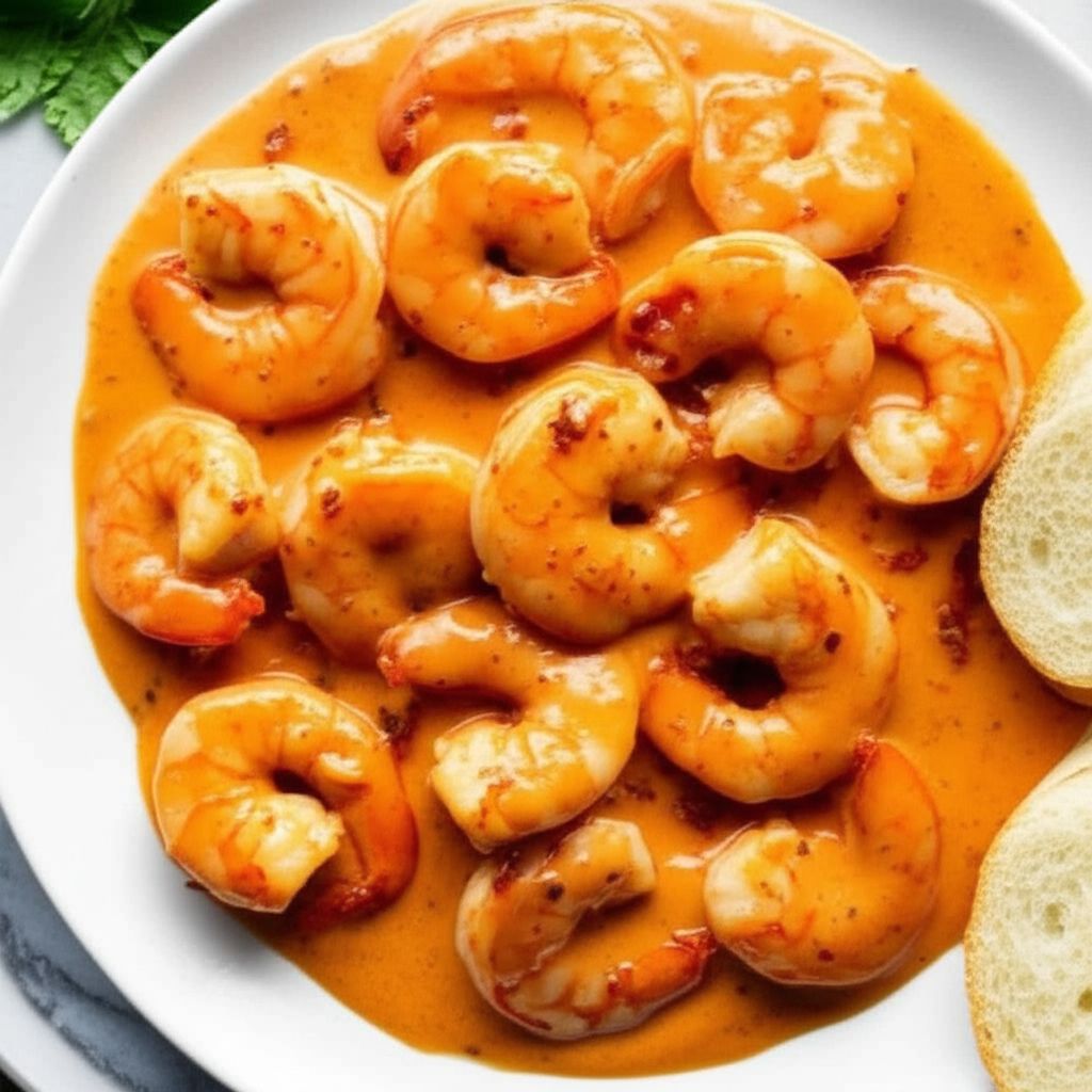 Spicy Shrimp in Cream Sauce