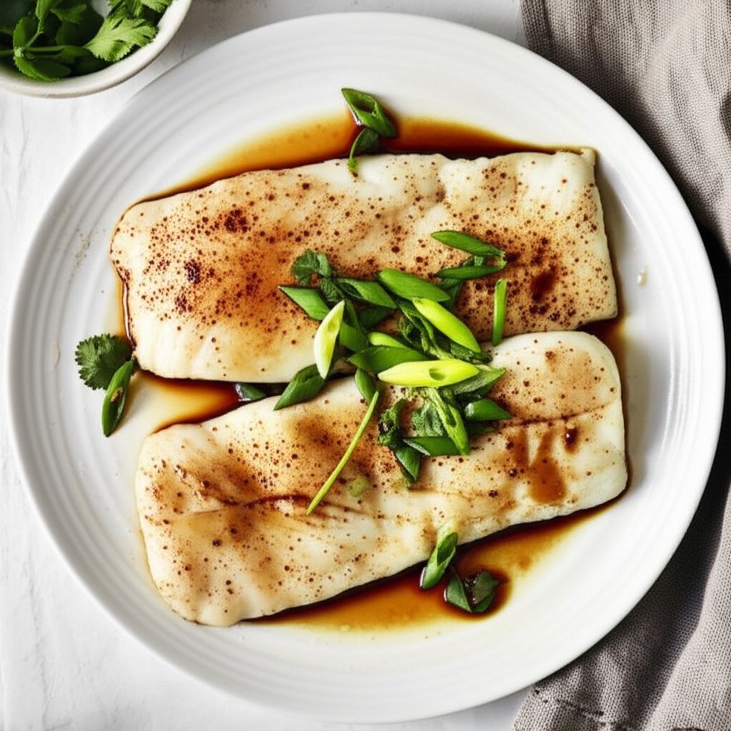 Steamed Fish with Ginger