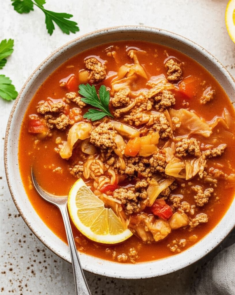 Stuffed Cabbage Soup