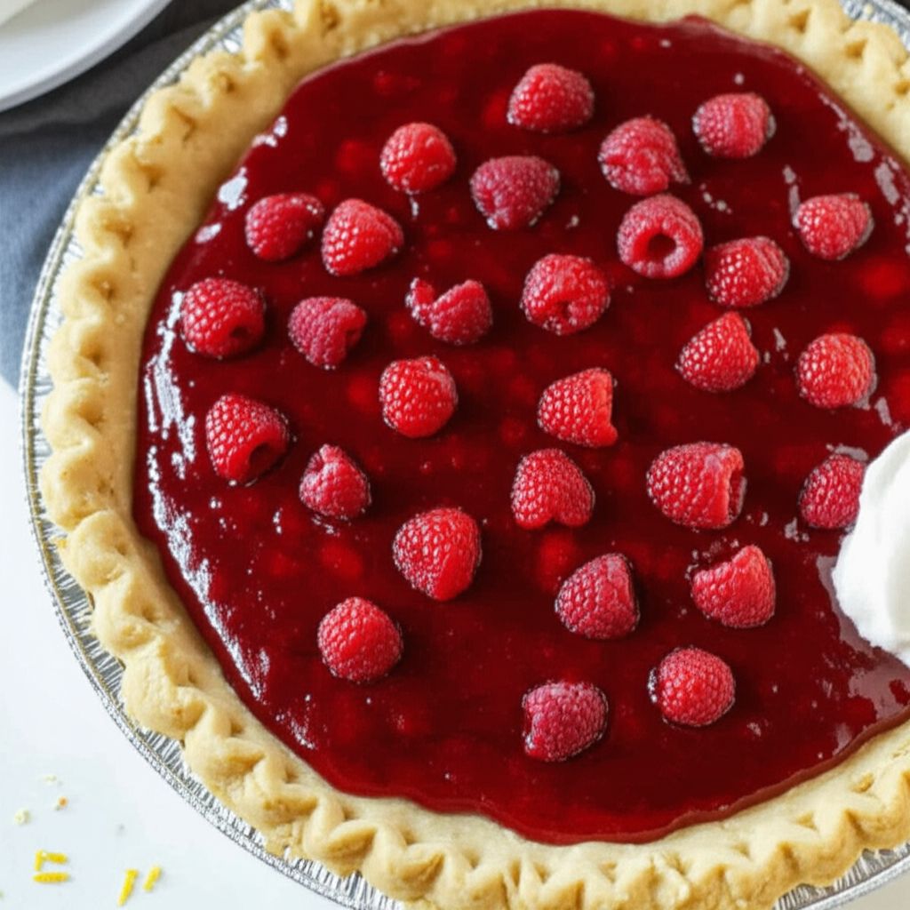 Summer Fresh Raspberry Pie