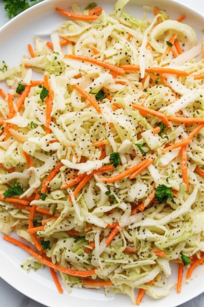 Susan's Vinaigrette Coleslaw