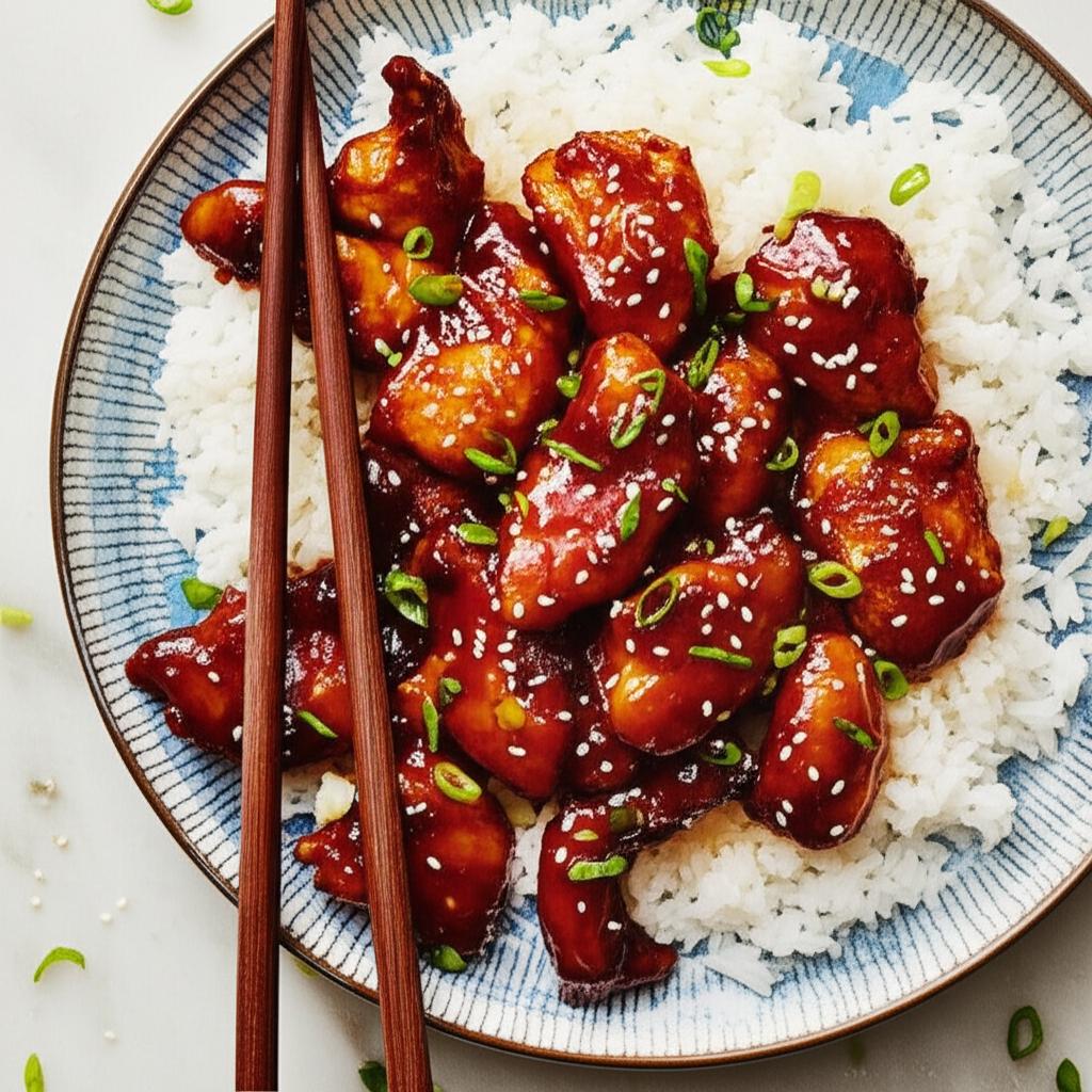Sweet and Spicy Gochujang Chicken