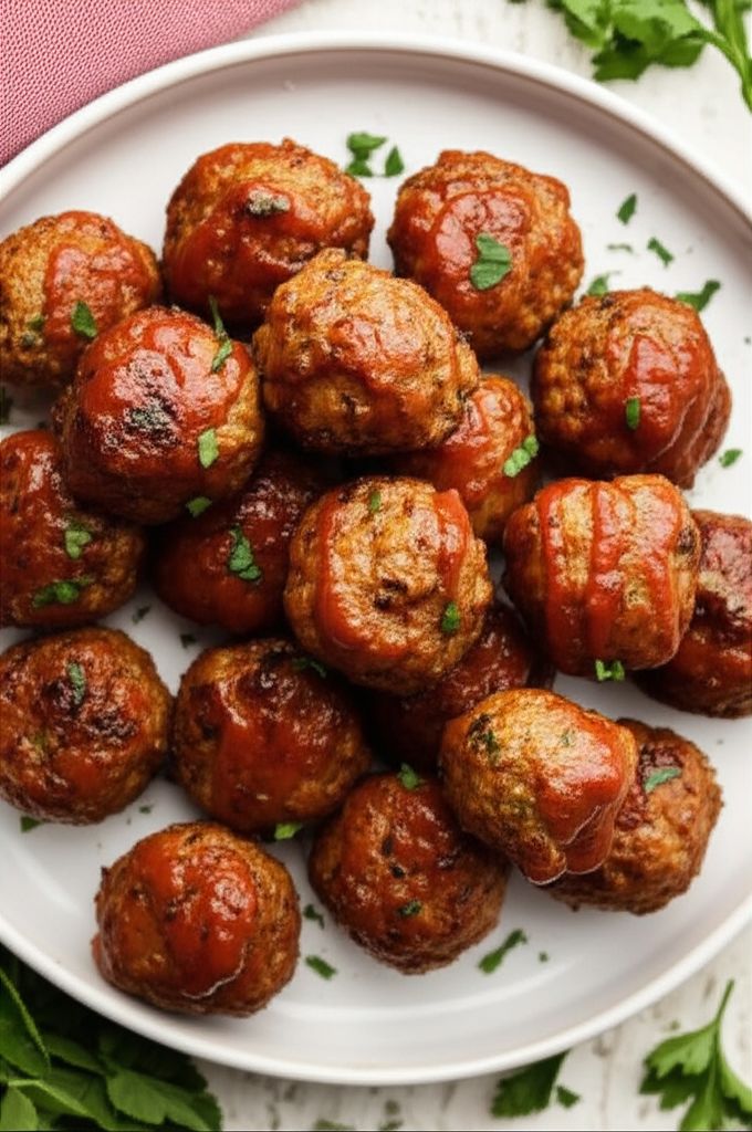 Tasty Baked Meatballs