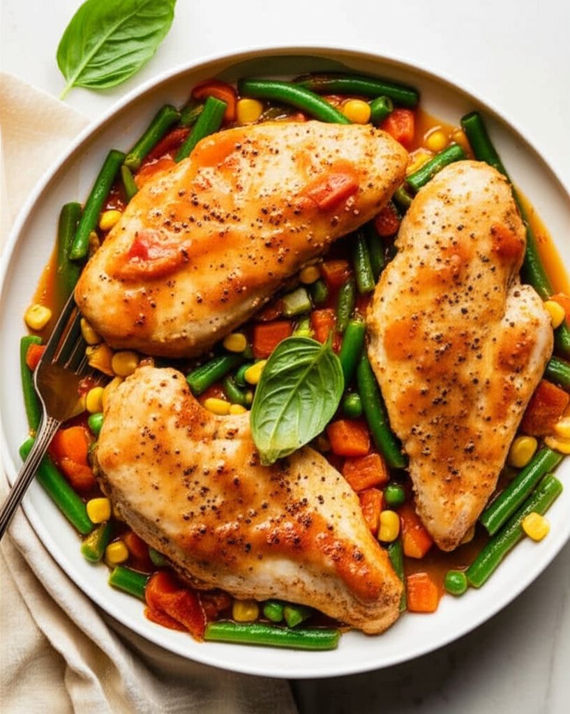 Tender Tomato Chicken Breasts