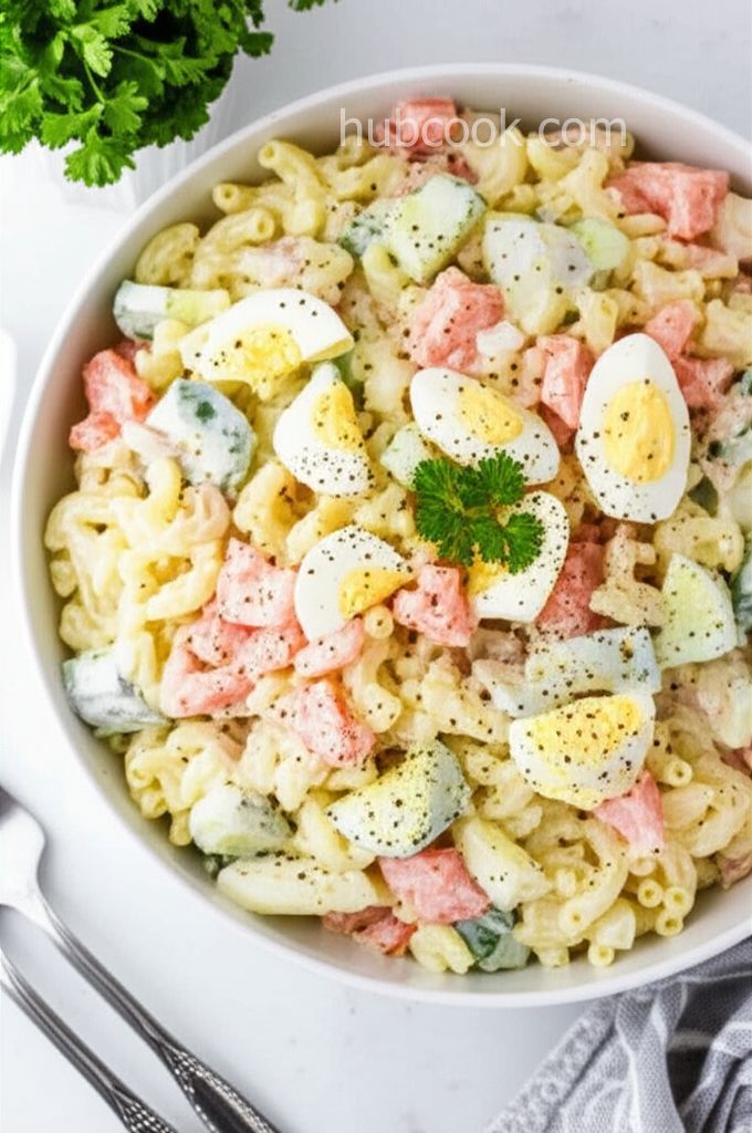 The Best Macaroni Cucumber Salad