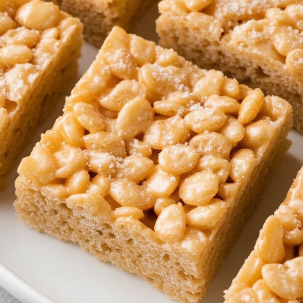The Best Salted Brown Butter Rice Krispie Treats
