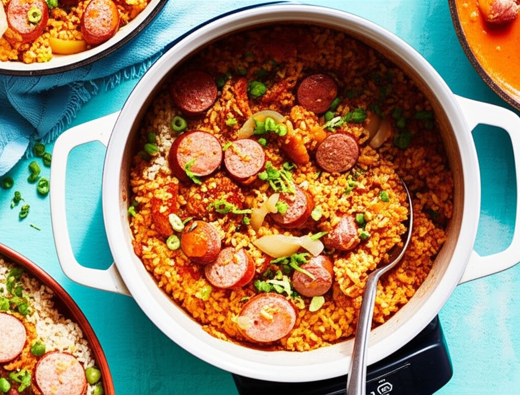 This One-Pot Sausage and Peppers Rice Cooker Meal Makes Dinner Too Easy