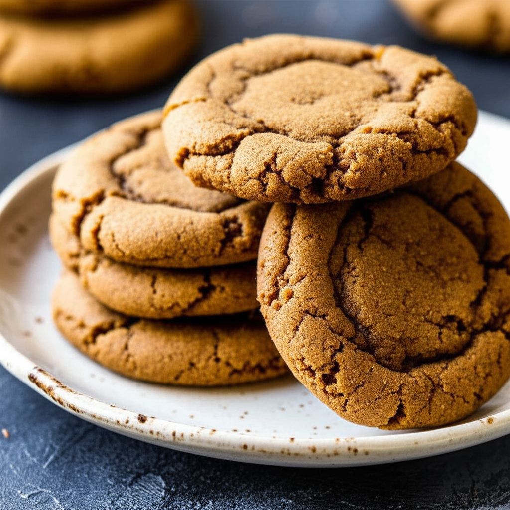 Triple the Ginger Cookies