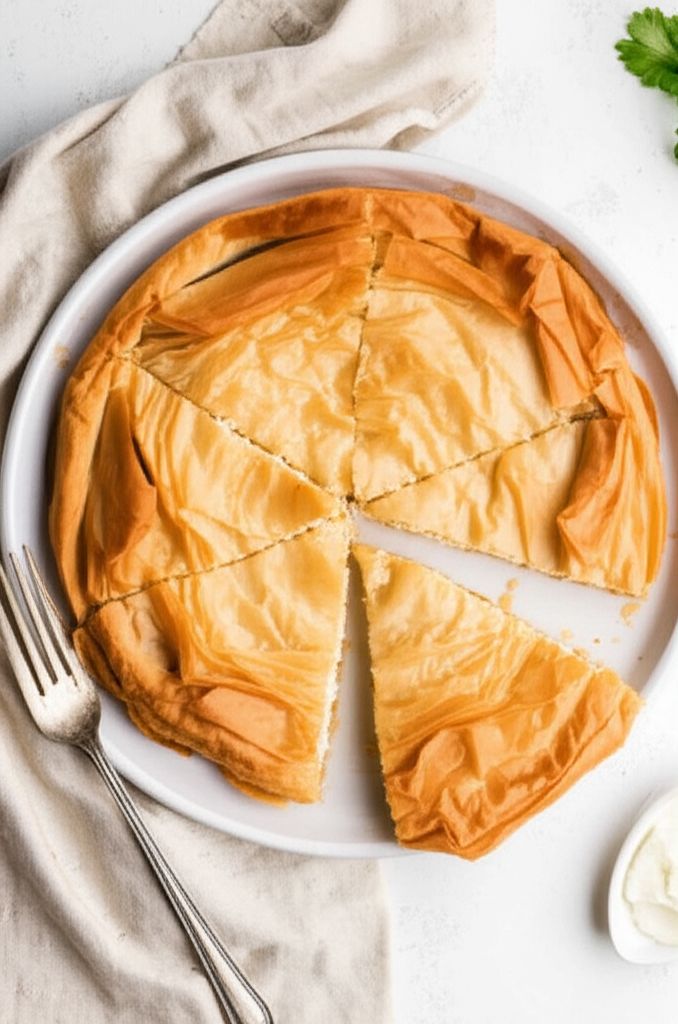 Tyropita (Greek Cheese Pie)