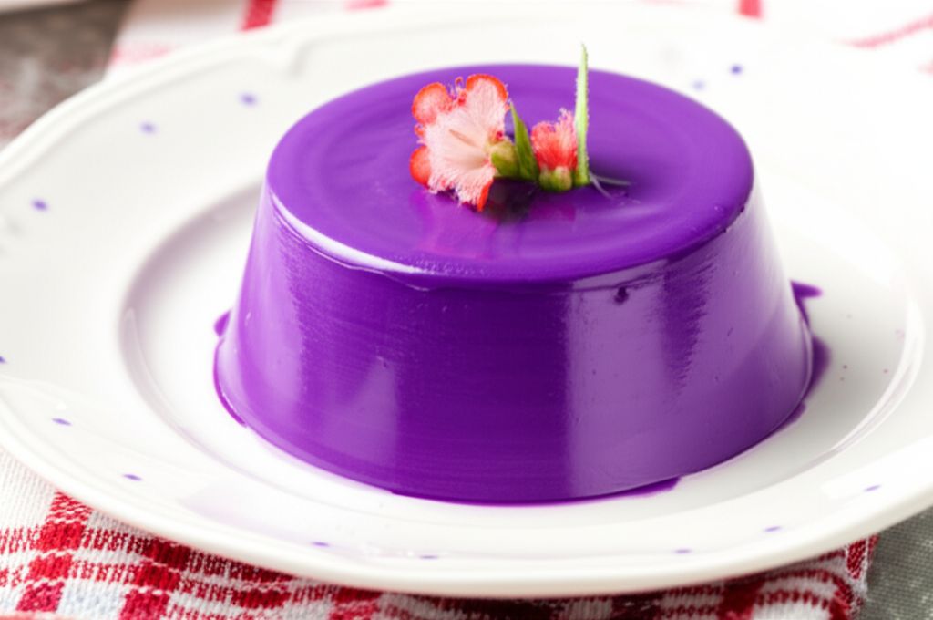 Ube Panna Cotta