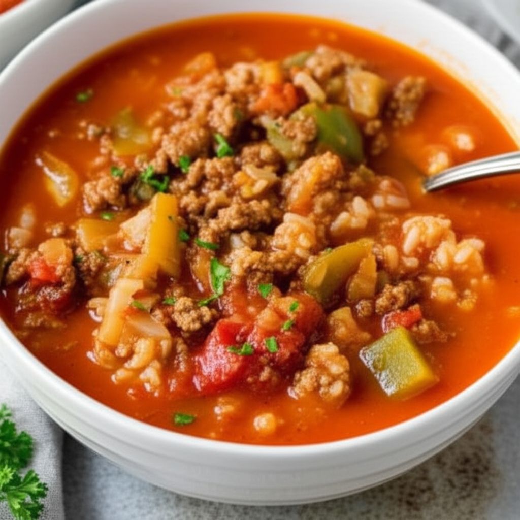 Unstuffed Pepper Soup