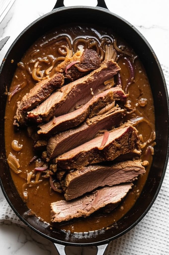 Wine-Braised Beef Brisket